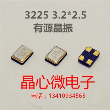 50pcs/ original 3225 active chip oscilador de cristal de 49.152 M 49.152 MHZ 49.1520 3 MHZ.2X2.5