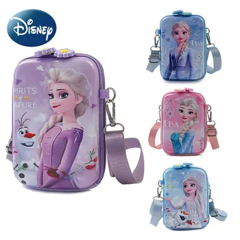 A Disney para Crianças de Sacos Impermeáveis 2022 Nova Tendência Garotas Messenger Bag Princesa de Gelo Saco de Ombro do Bebê, Bolsa da Moeda