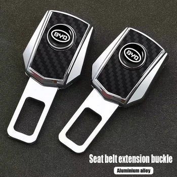 Auto Seat Belt Clip Extender Fivela de fechamento Plug para BYD Stromspeicher E6 G3 F3 S6 S7 S8 F3 F0 Tang Música Qing Yuan chinês de Acessórios para carros