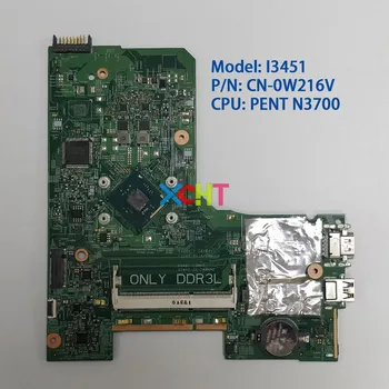 CN-0W216V 0W216V W216V w PENT N3700 CPU 14279-1 896X3 para Dell Inspiron 3451 3452 NoteBook PC Portátil placa-Mãe placa-mãe