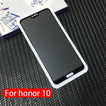Cobertura completa Privacidade Anti-Brilho de Vidro Temperado Para o Huawei Honor 9 10 Honor9 Lite 9, o Jogo Nova3 3i 3E Protetor de Tela do Filme de Vidro