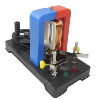 DIY Mão Gerador de Electricidade Modelo AC-DC do Gerador Elétrico de Experiência Física Educação Brinquedos
