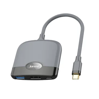 Estação de ancoragem USB C ao compatíveis com HDMI, Para ligar o Acessório PD Cabo de Carregamento estação de ancoragem de TV para a Nintendo Mudar
