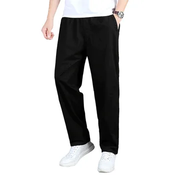 Homens de Calças Cargo Casual Plus Size 6XL Táticas Calças de Homens Outwear Streetwear Exército Longas Retas de Mens de Calças de Roupas QQ145