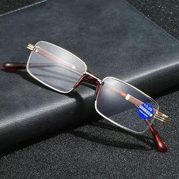 Moda Moldura Quadrada Vintage Clássico Olho Negócio Protecção Óculos De Leitura Ultra Leve Óculos Anti-Luz Azul