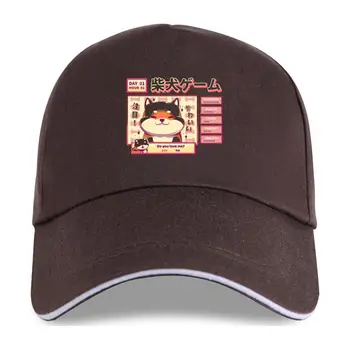 novo boné chapéu de Mulheres Harajuku Preto Boné de Beisebol Kawaii Bonito Shiba Inu Doge Impresso coreano Estilo Streetwear Tops Estética Camisas