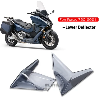 Novo Defletor Inferior Acessórios da Motocicleta HONDA pára-brisa Para FORZA750 Para Forza 750 2021 Motocicleta Kit Defletor de