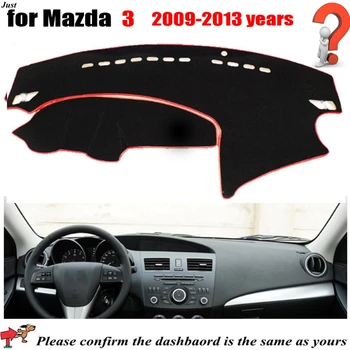 Painel do carro Para Capas de MAZDA 3 2009 a 2013 anos do Automóvel Dashmat Mão Esquerda Driver