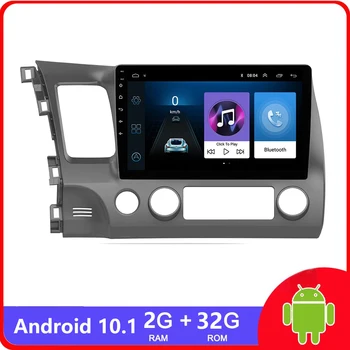 Para o Honda Civic 2005 A 2009 2010 2011 2012 Rádio do Carro 11 Android Multimídia Vídeo Player de Navegação GPS Autoradio 2GB +32GB