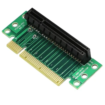 PCI - Express 8X Placa Riser de 90 Graus Adaptador de Cartão de 8X PCI-E Ângulo Direito Cartão Conversor De 1U/2U Server Chassis do Computador