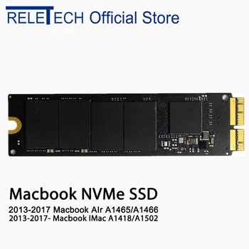 Reletech SSD NVMe M. 2 Gen 3x4 Atualizar o Drive de Estado Sólido de atualização para o MacBook Air(Meados de 2013-2017) MacBook Pro