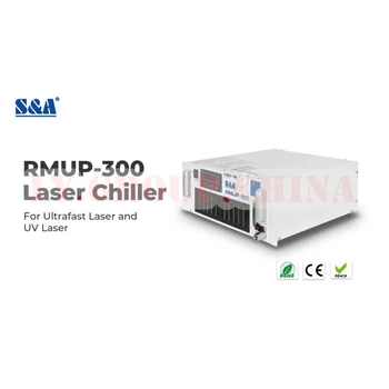 S&A 4U 6U de Montagem em Rack Frigorífica do Sistema de Refrigeração RMUP-300 RMUP-500 UV Ultra-rápida Laser 3W 5W 10W 15W 220V