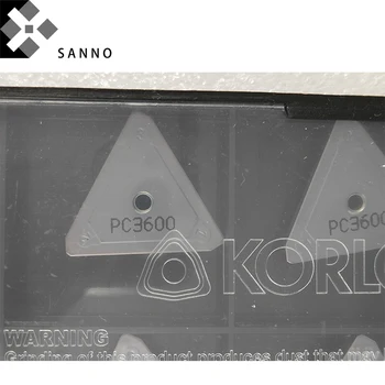 TPKN2204PDSR-SU PC3600 cnc de insertos de carboneto de trituração torneamento de ferramentas de torno lâmina de corte de pastilhas